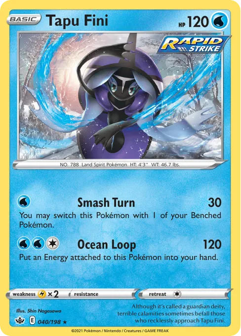 Tapu Fini - Reverse Holo