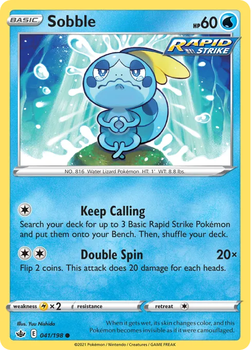 Sobble - Reverse Holo