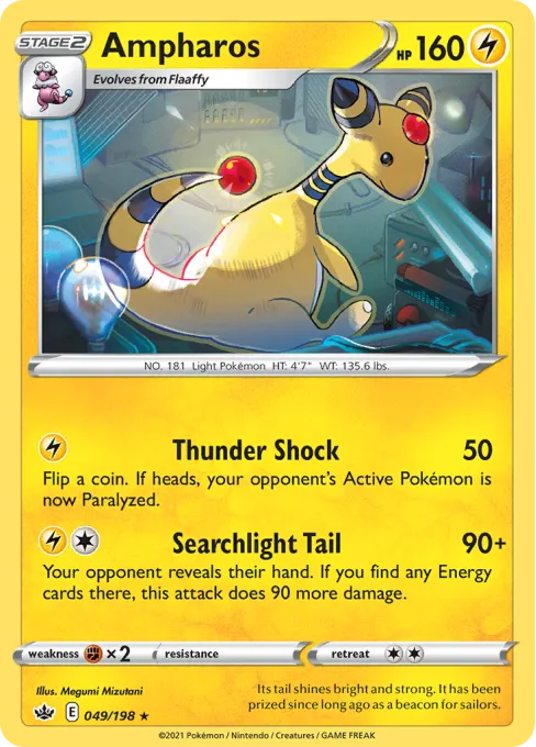 Ampharos - Reverse Holo