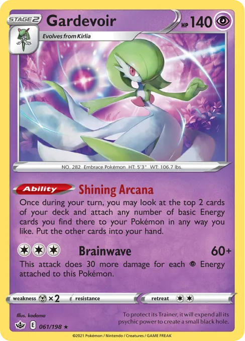 Gardevoir - Reverse Holo