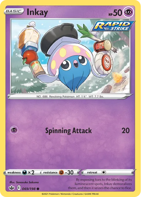 Inkay - Reverse Holo