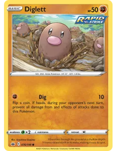 Diglett - Reverse Holo