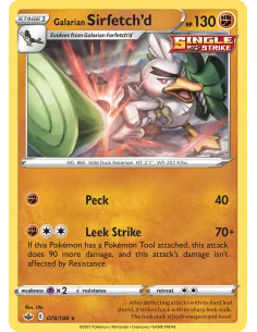 Galarian Sirfetch'd - Reverse Holo