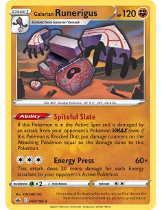Galarian Runerigus - Reverse Holo