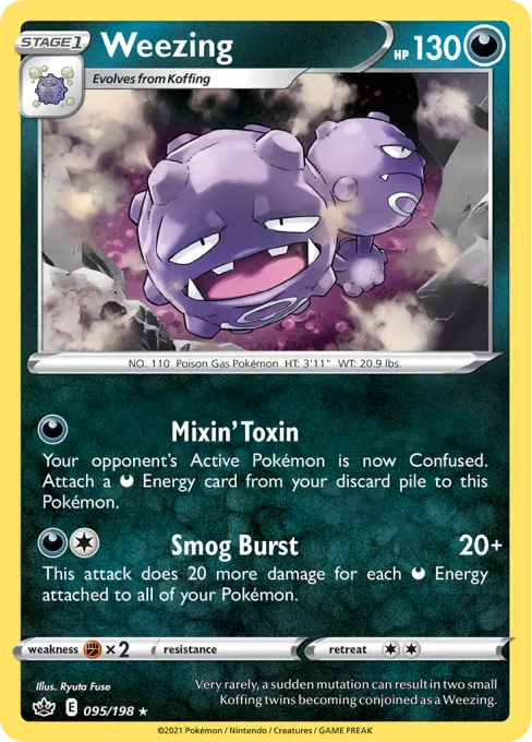 Weezing - Reverse Holo