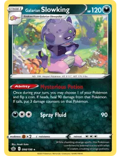 Galarian Slowking - Reverse Holo