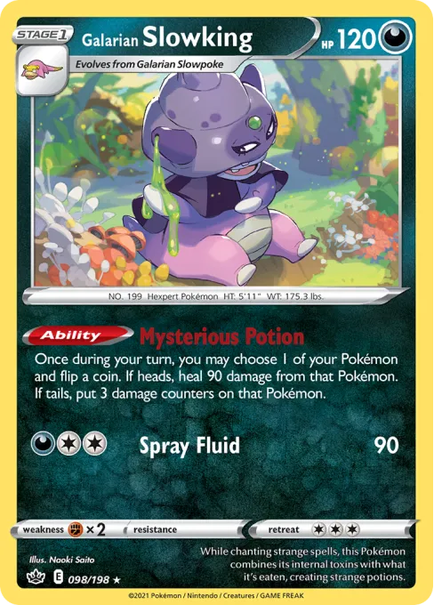 Galarian Slowking - Reverse Holo