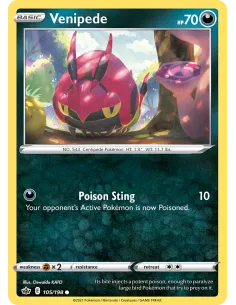 Venipede - Reverse Holo