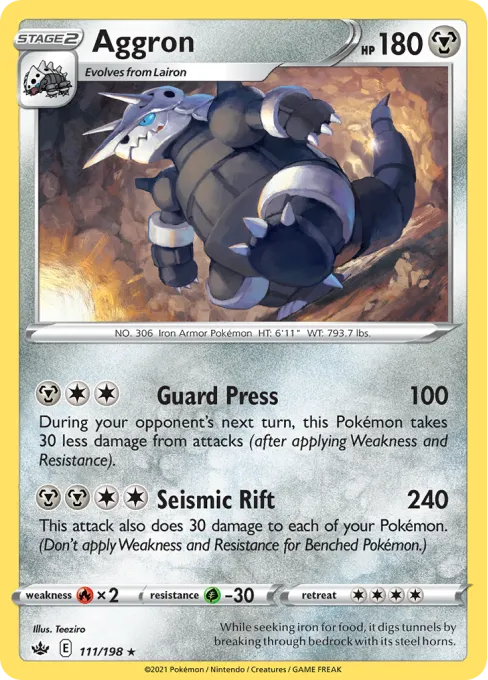 Aggron - Reverse Holo