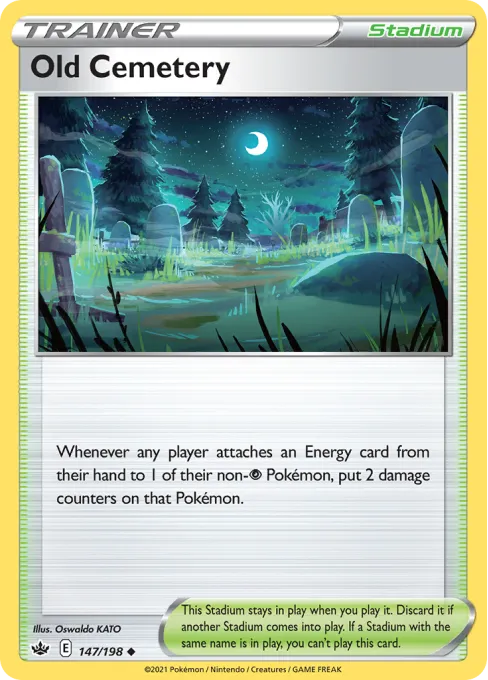 Old Cemetery - Reverse Holo