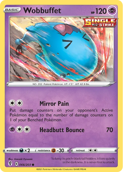 Wobbuffet - Reverse Holo