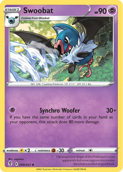 Swoobat - Reverse Holo