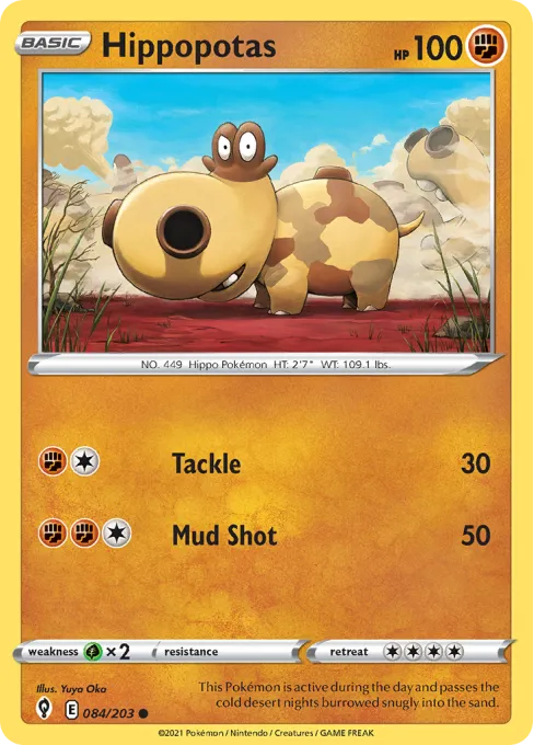 Hippopotas - Reverse Holo