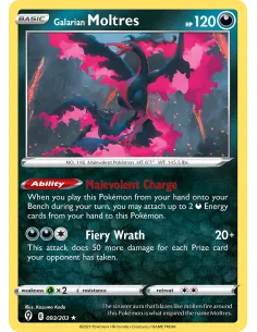 Galarian Moltres - Reverse Holo