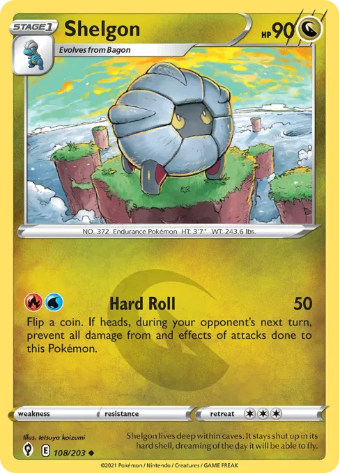 Shelgon - Reverse Holo