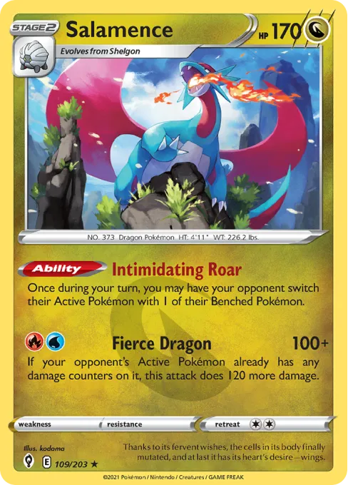 Salamence - Reverse Holo