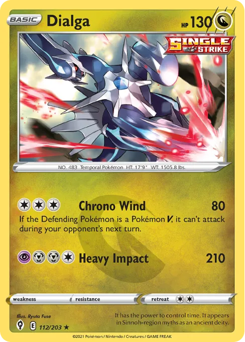 Dialga - Reverse Holo
