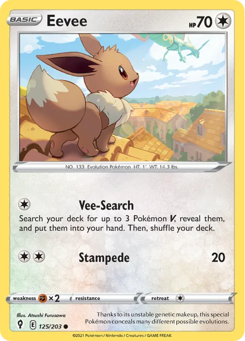 Eevee - Reverse Holo