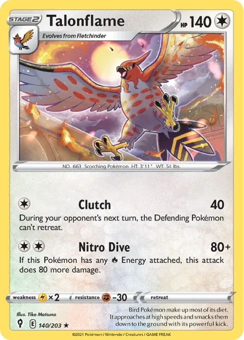 Talonflame - Reverse Holo