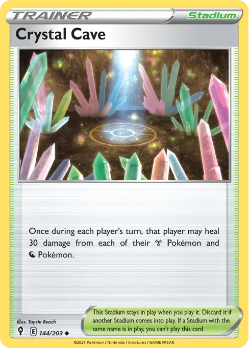 Crystal Cave - Reverse Holo