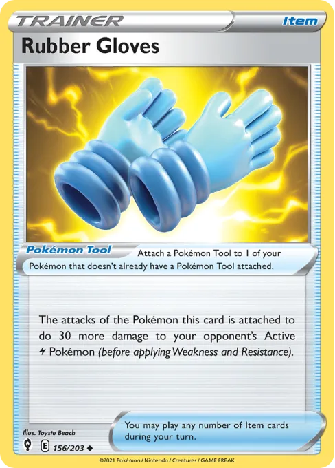 Rubber Gloves - Reverse Holo