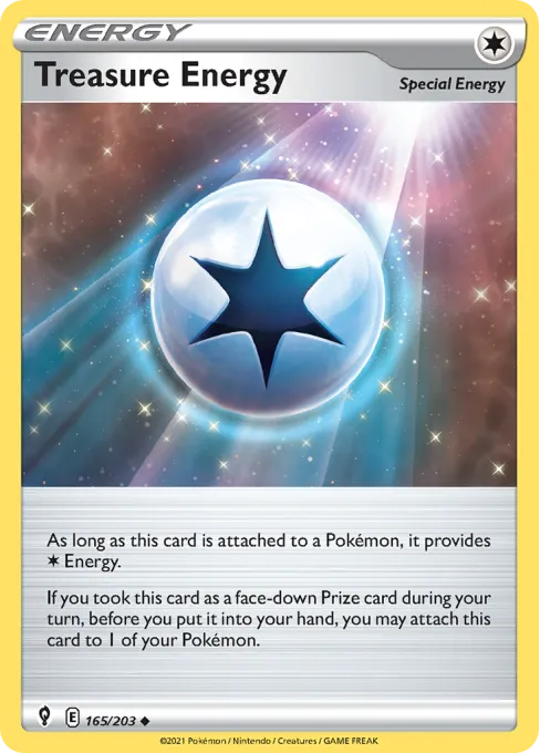 Treasure Energy - Reverse Holo