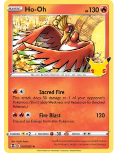 Ho-Oh - Reverse Holo