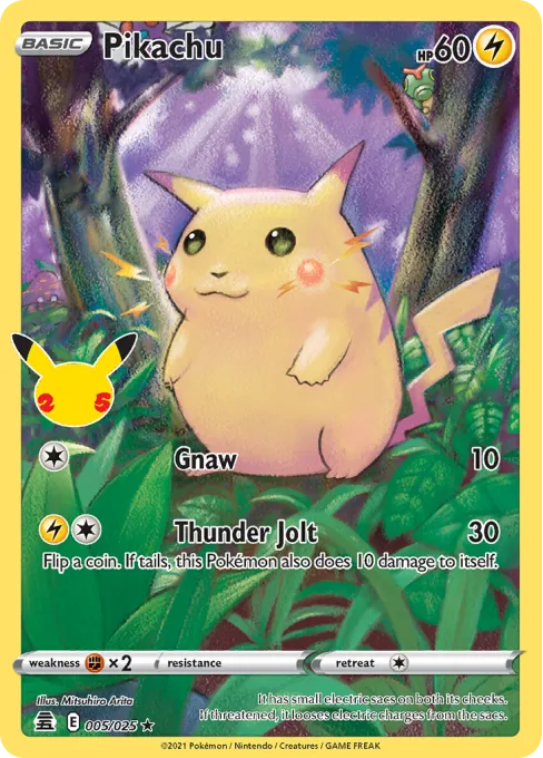 Pikachu - Reverse Holo