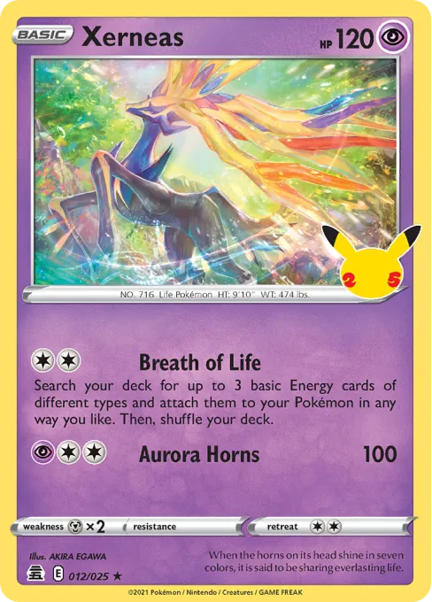 Xerneas - Reverse Holo