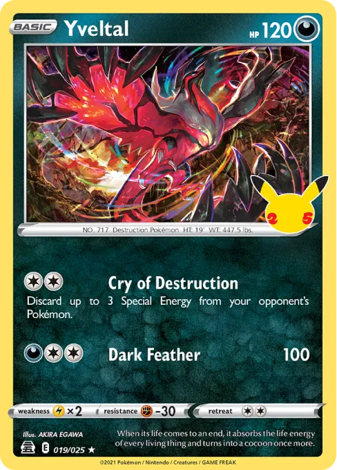 Yveltal - Reverse Holo