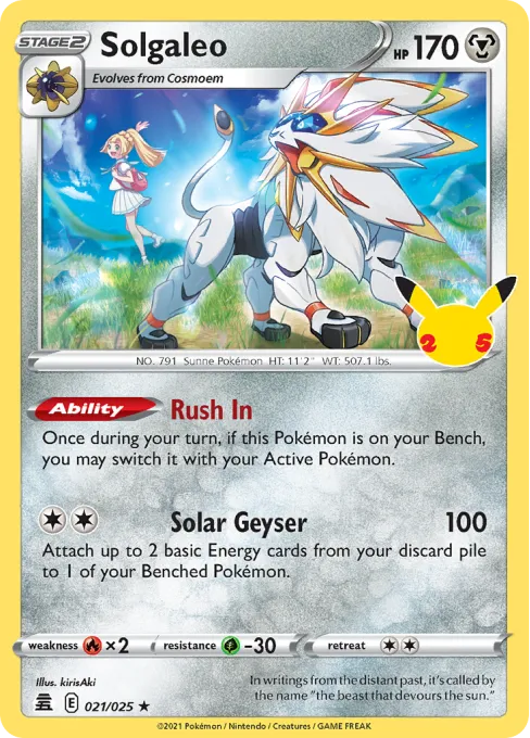 Solgaleo - Reverse Holo