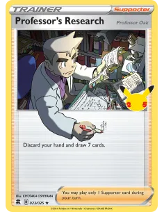 Professor's Research (Professor Oak) - Reverse Holo