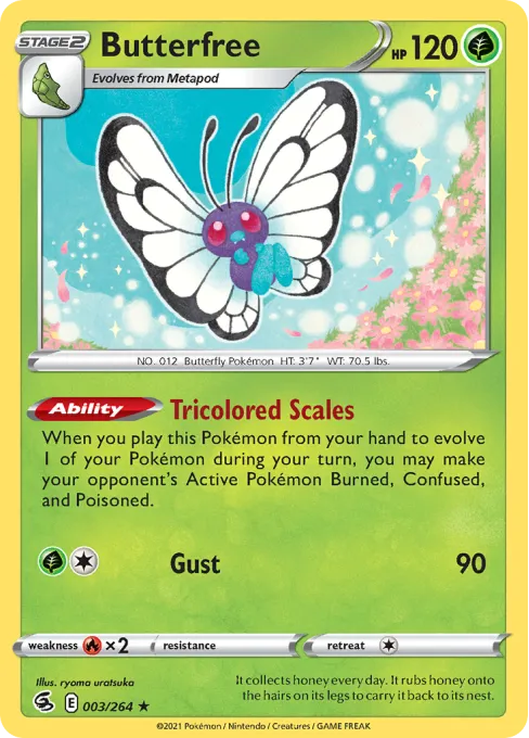 Butterfree - Reverse Holo