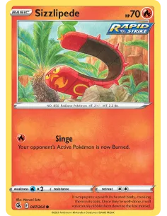 Sizzlipede - Reverse Holo