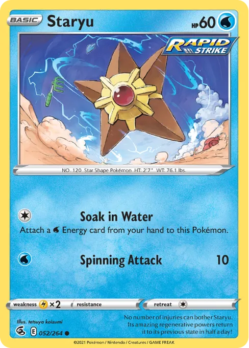 Staryu - Reverse Holo