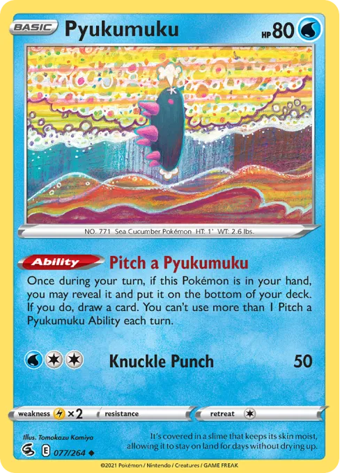Pyukumuku - Reverse Holo