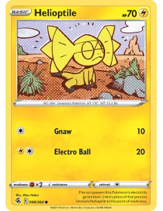 Helioptile - Reverse Holo