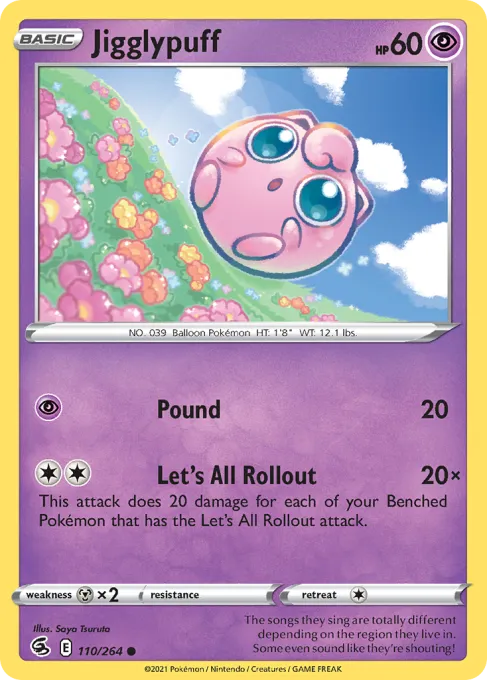 Jigglypuff - Reverse Holo