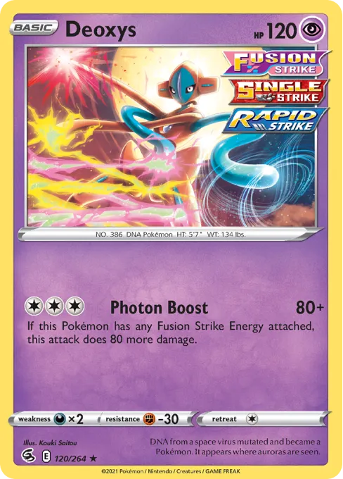 Deoxys - Reverse Holo