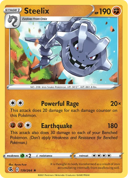 Steelix - Reverse Holo
