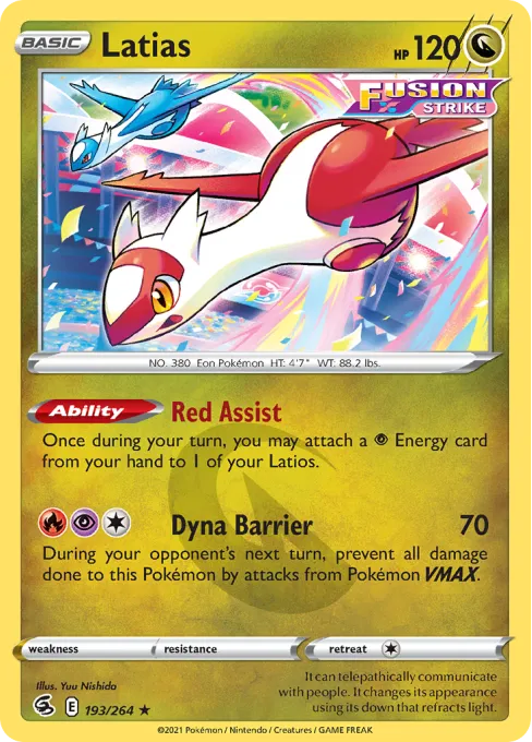 Latias - Reverse Holo