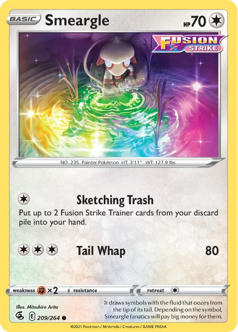 Smeargle - Reverse Holo