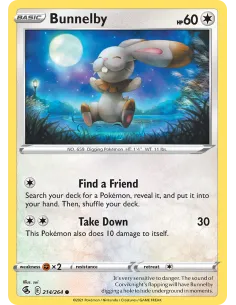 Bunnelby - Reverse Holo