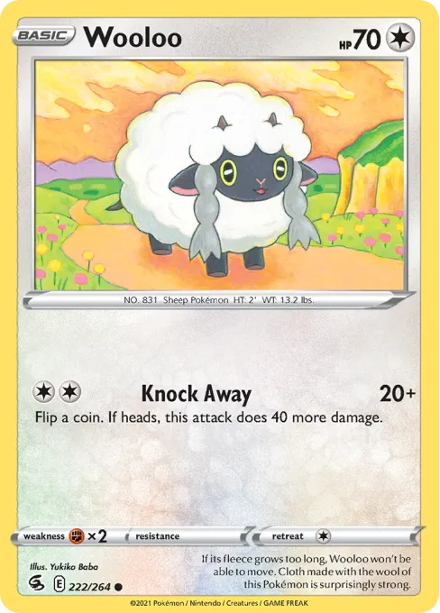 Wooloo - Reverse Holo