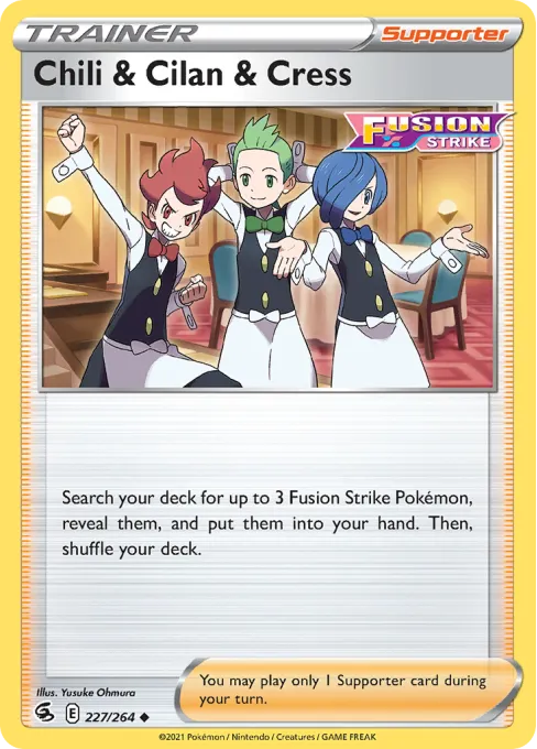 Chili & Cilan & Cress - Reverse Holo