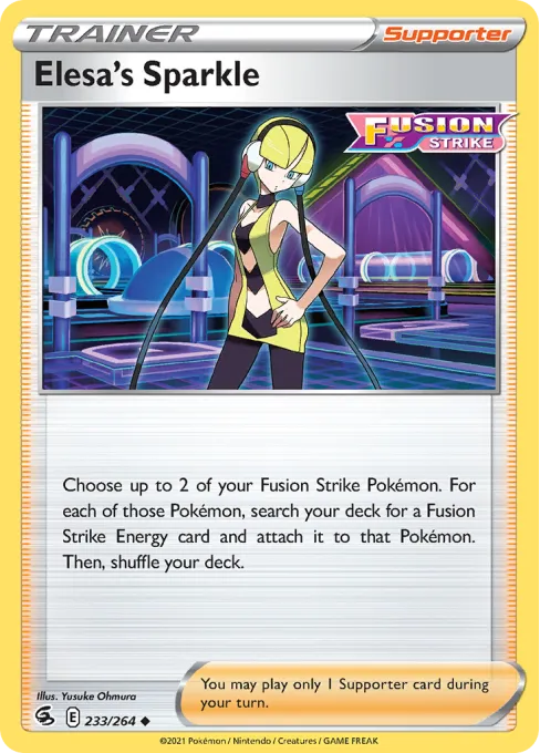 Elesa's Sparkle - Reverse Holo