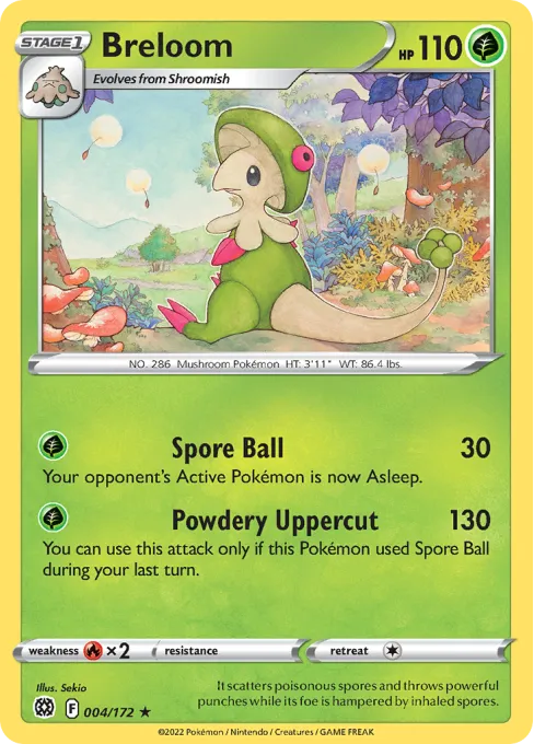 Breloom - Reverse Holo