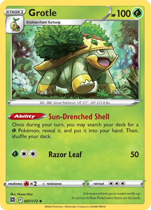 Grotle - Reverse Holo