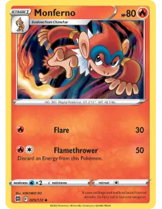 Monferno - Reverse Holo