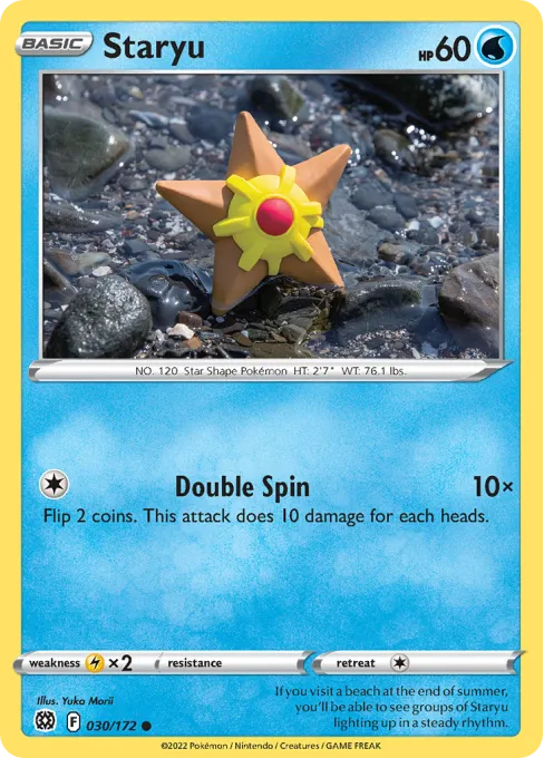 Staryu - Reverse Holo